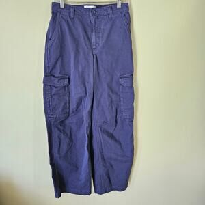 TNA Aritzia Women's Cargo Pants Size 6 Straight Leg Surplus Utility Gorpcore